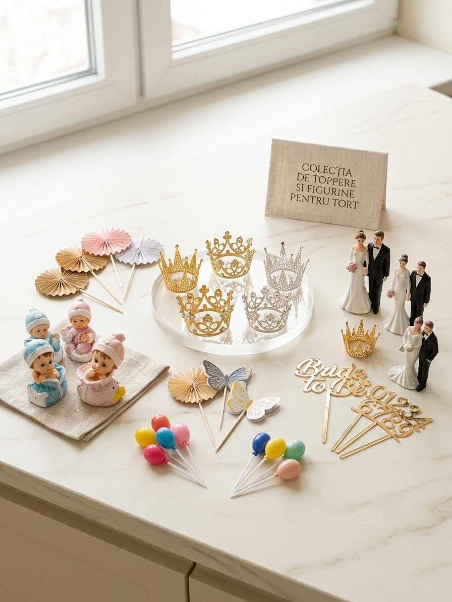 Toppere Tort Si Figurine