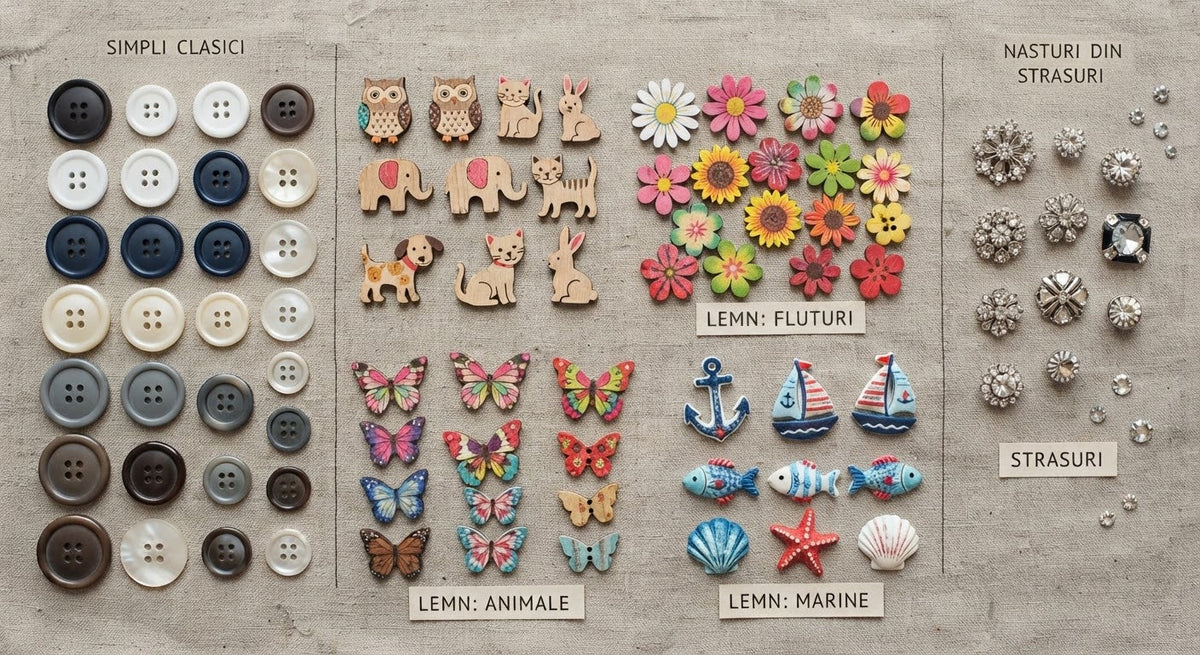 Nasturi decorativi si colorati