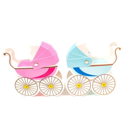 marturie-pentru-botez-cutie-carton-carucior-roz-si-bleo-50set