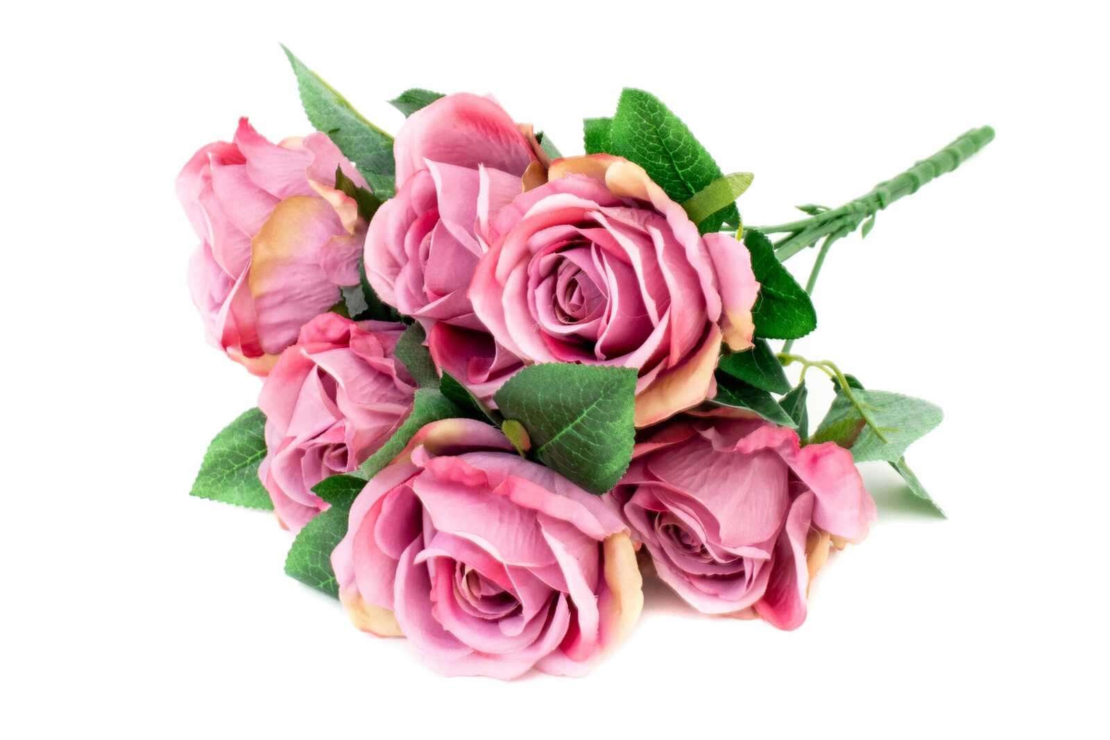 flori-artificiale-buchet-7-trandafiri-lila-inchis