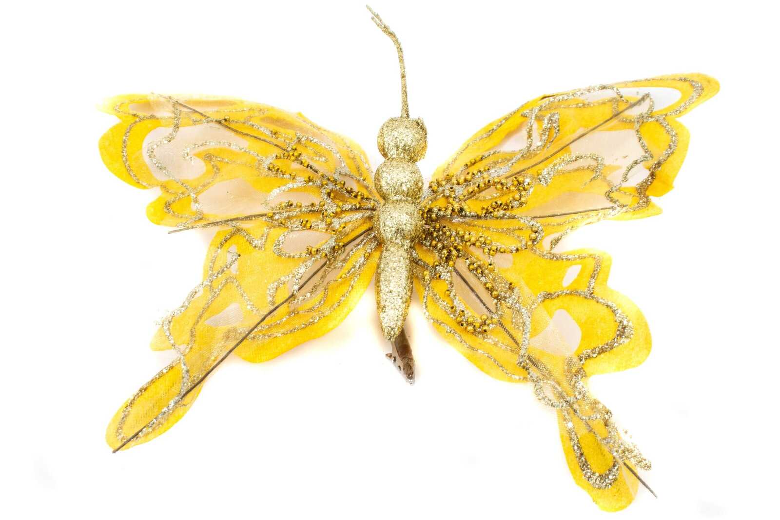 fluturi-decorativi-textil-auriu