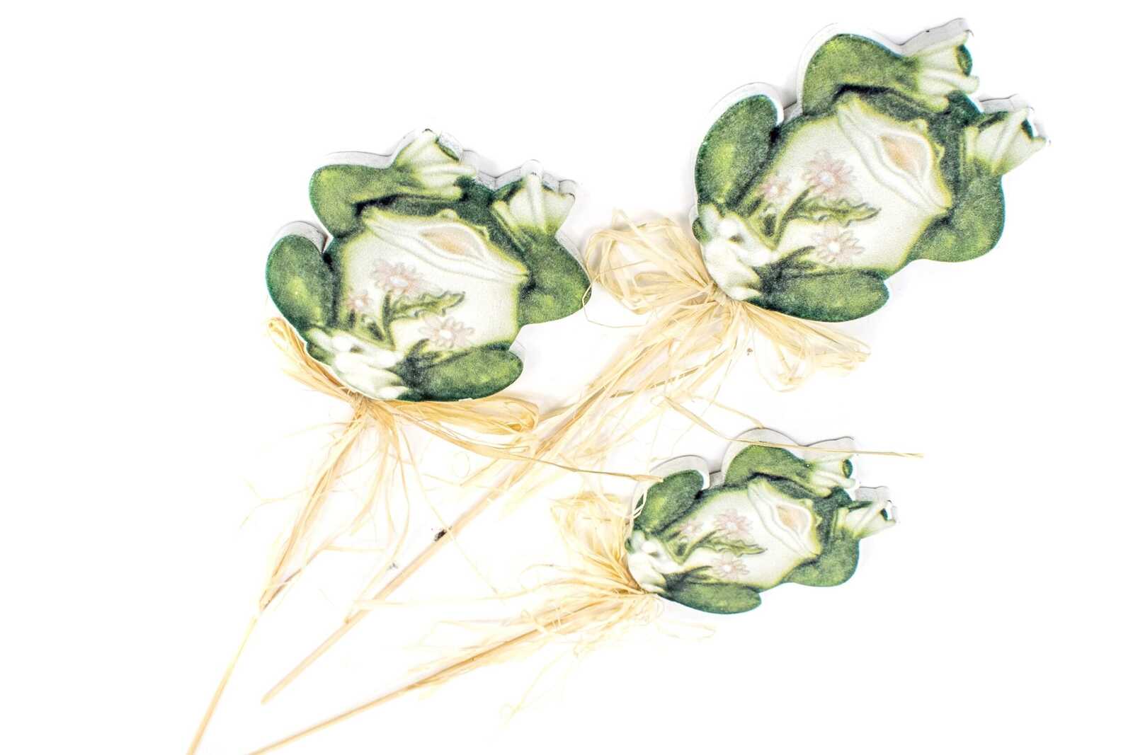 ornamente-din-lemn-broscuta-cu-bat-12set