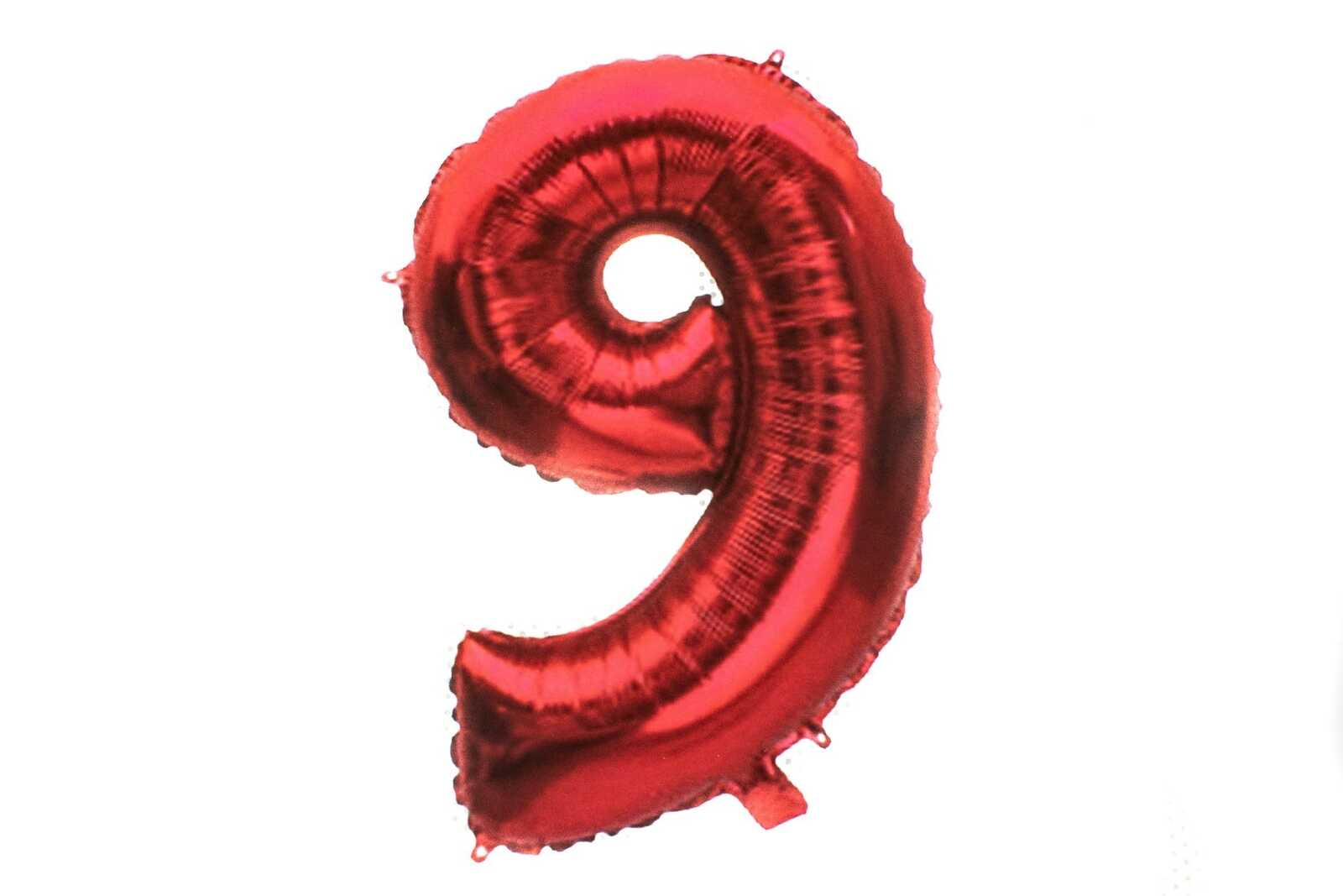 baloane-folie-cifre-rosii