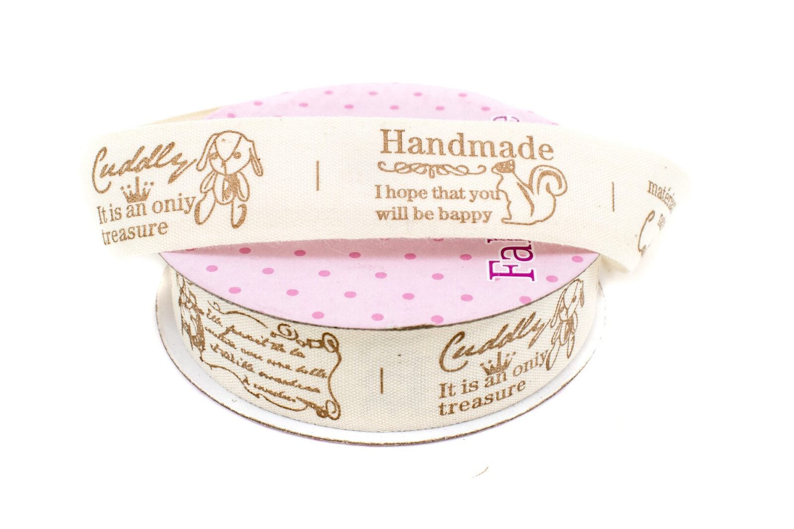 panglica-din-bumbac-cu-mesajhand-made