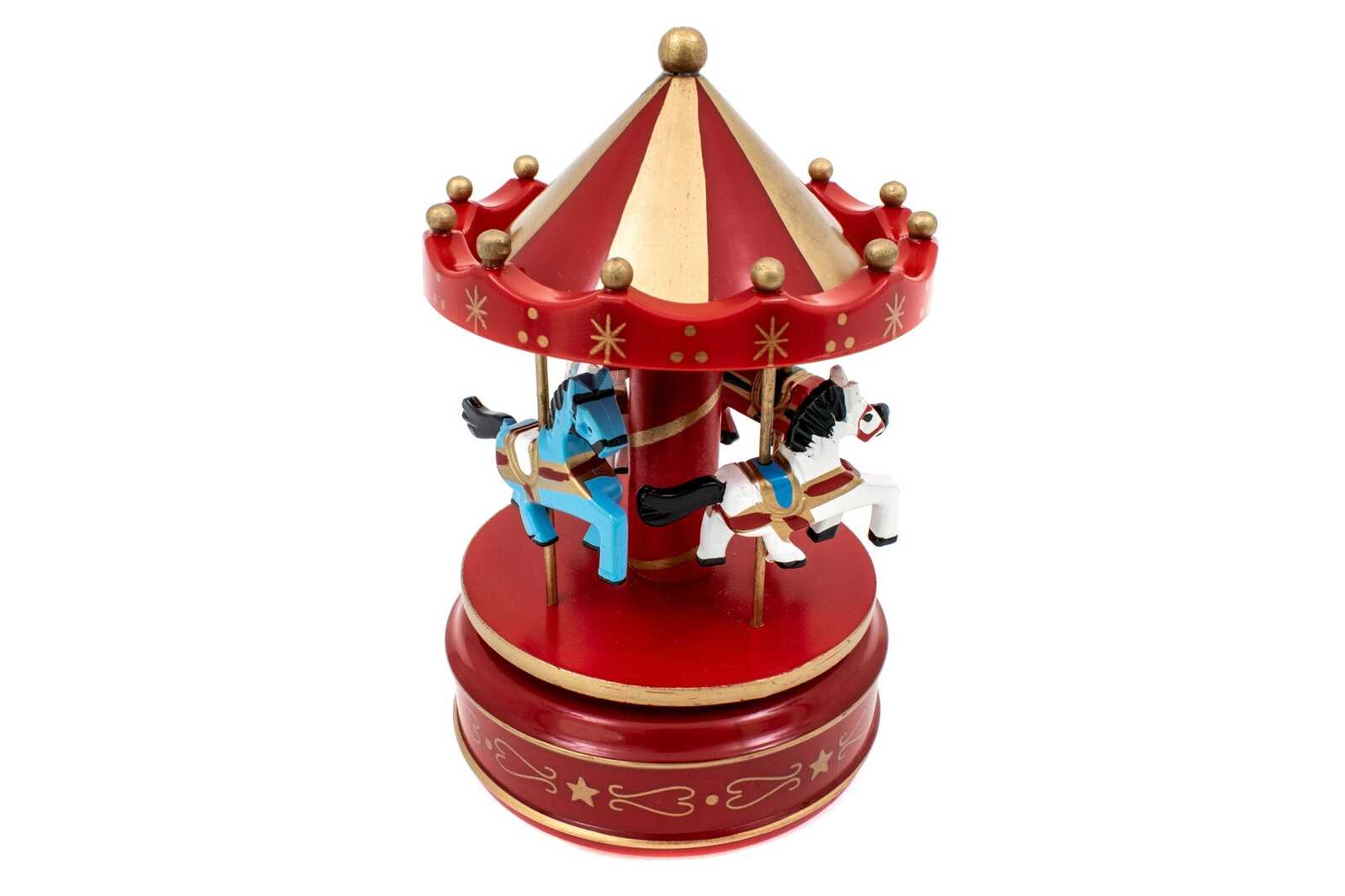 carusel-muzical-din-plastic-cu-lemn-rosu-cu-auriu