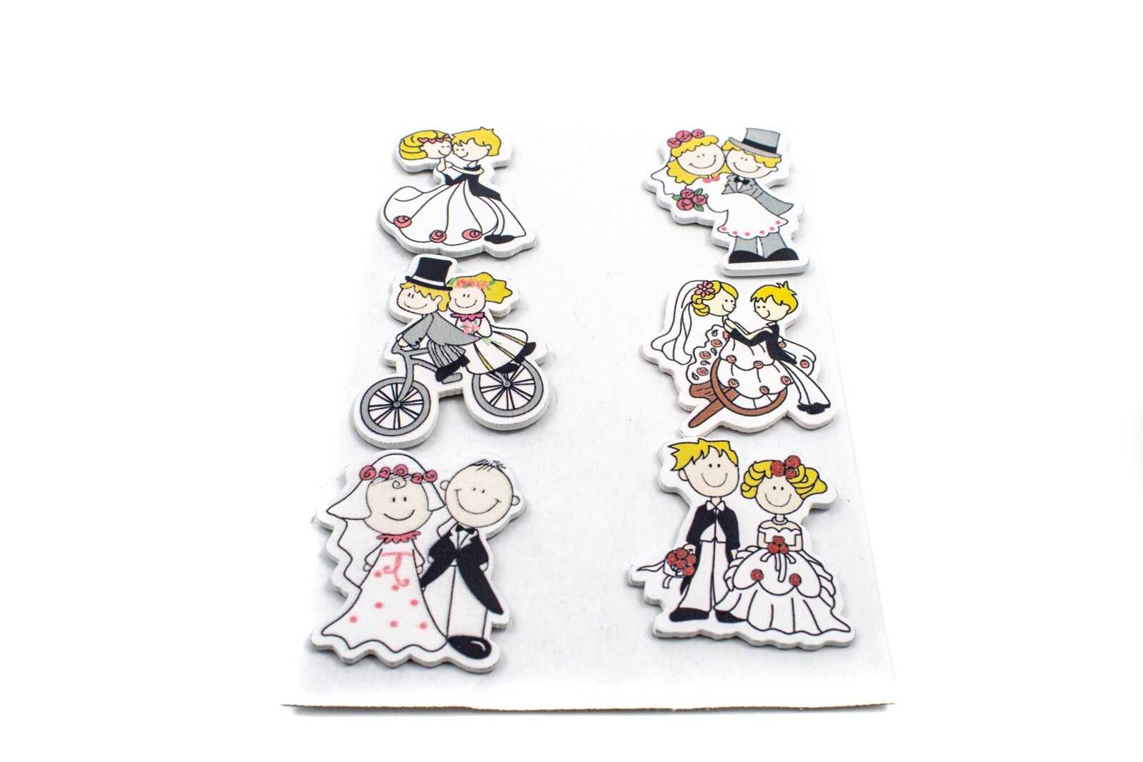 ornamente-din-lemn-mire-si-mireasa-6set