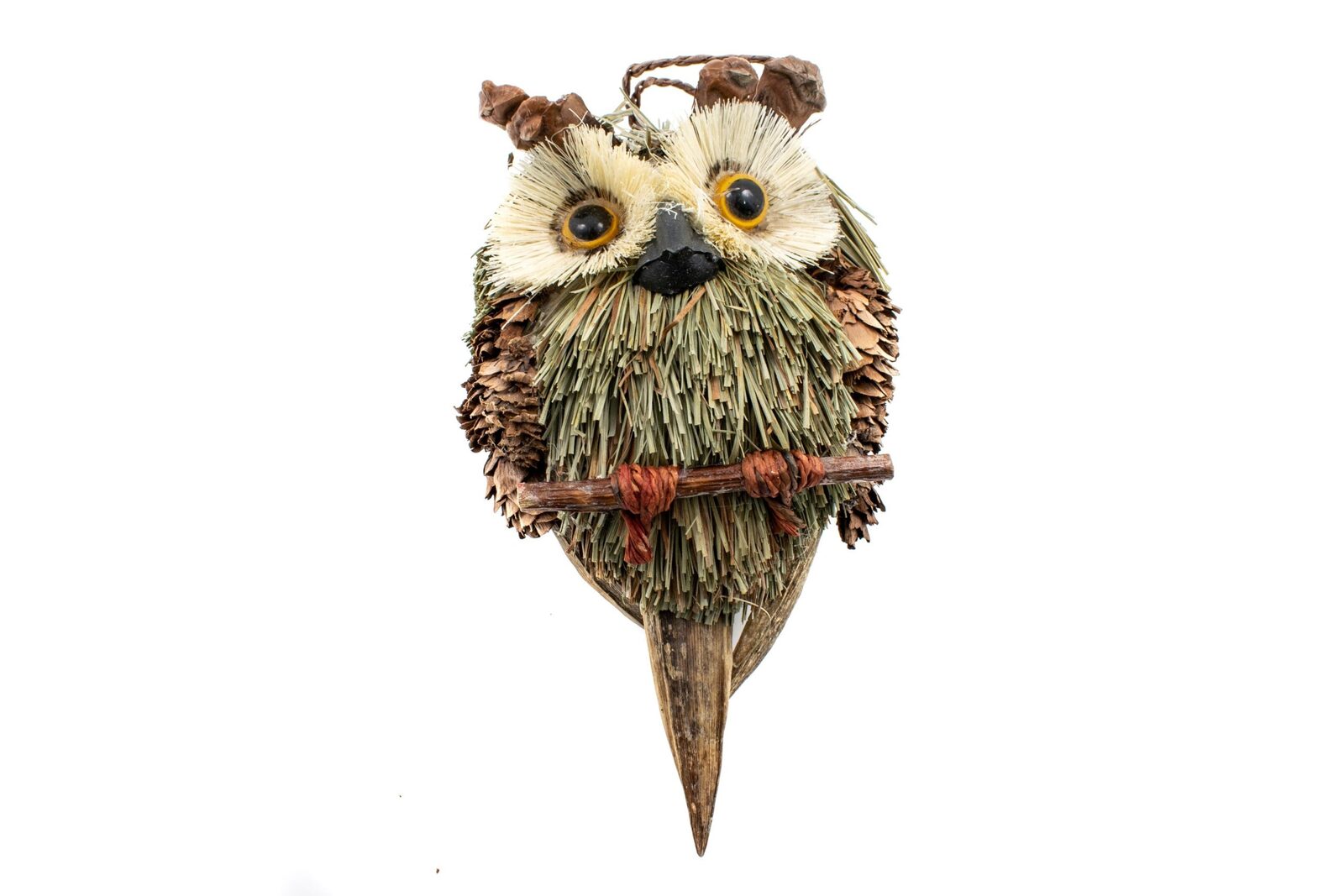 bufnita-figurina-din-paie-cu-verde