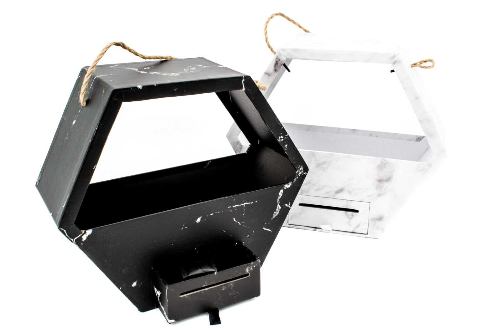 cutie-din-carton-hexagonala-marmorata