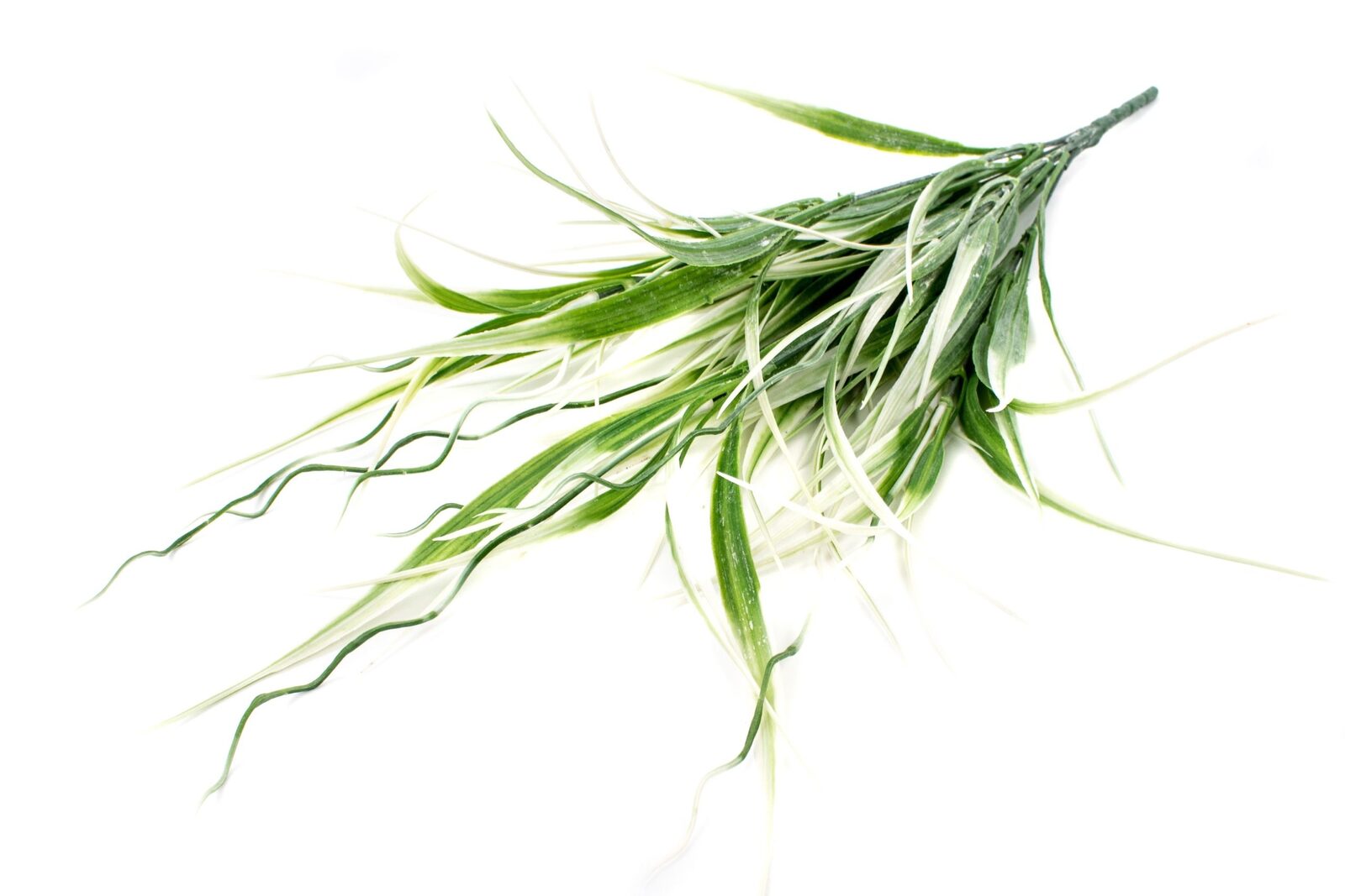 flori-artificiale-frunze-iarba-verde-cu-alb