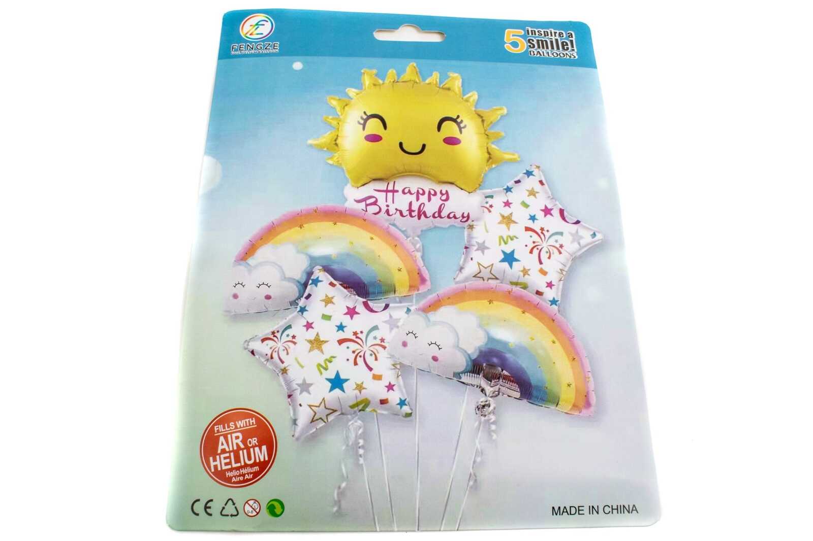 baloane-soare-si-curcubeu-5set