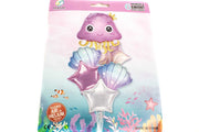 baloane-6set-cu-caracatita-si-scoica-roz