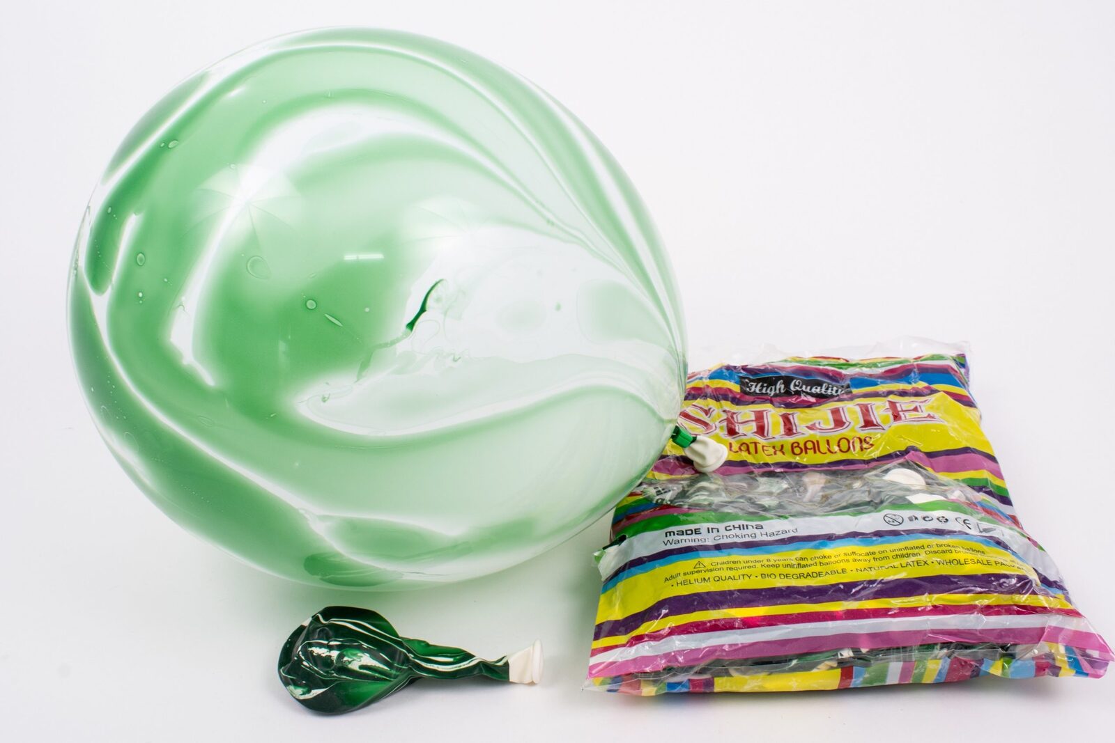 baloane-din-latex-curcubeu-100set-verde