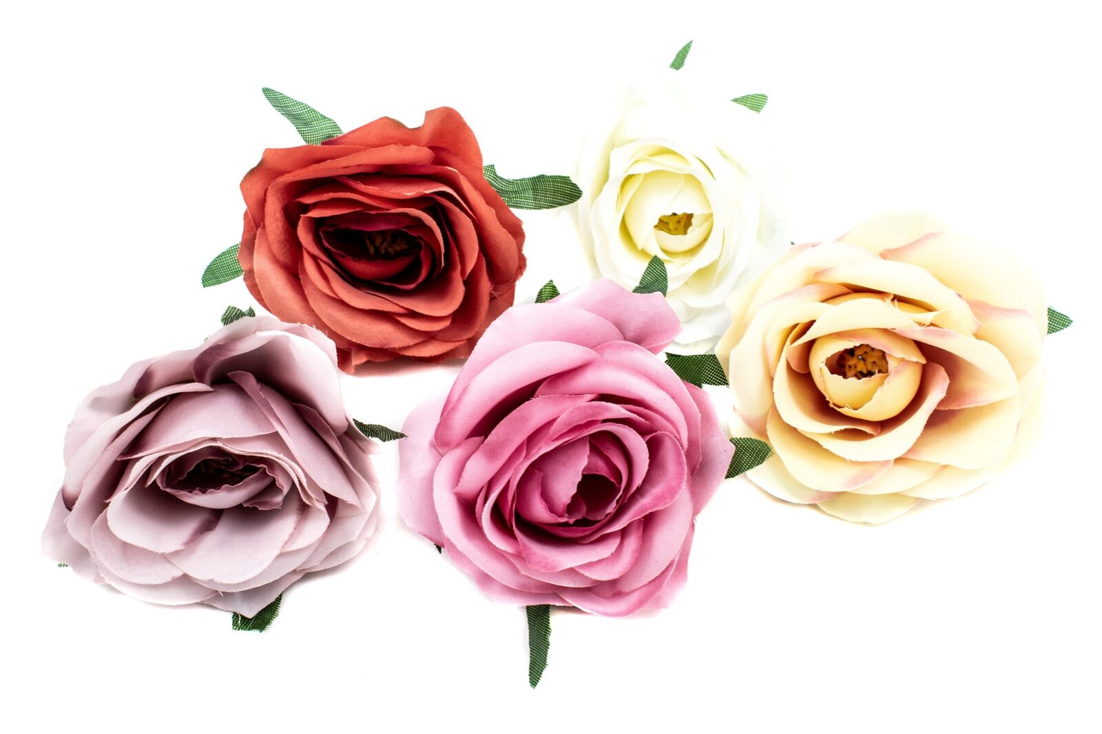 Capete artiificiale set trandafiri