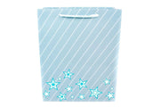 pungi-pentru-cadou-blue-cu-dungi-punctate-si-stele-26x32x10-cm