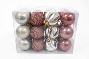 globulete-roz-si-auriu-sampanie-24set
