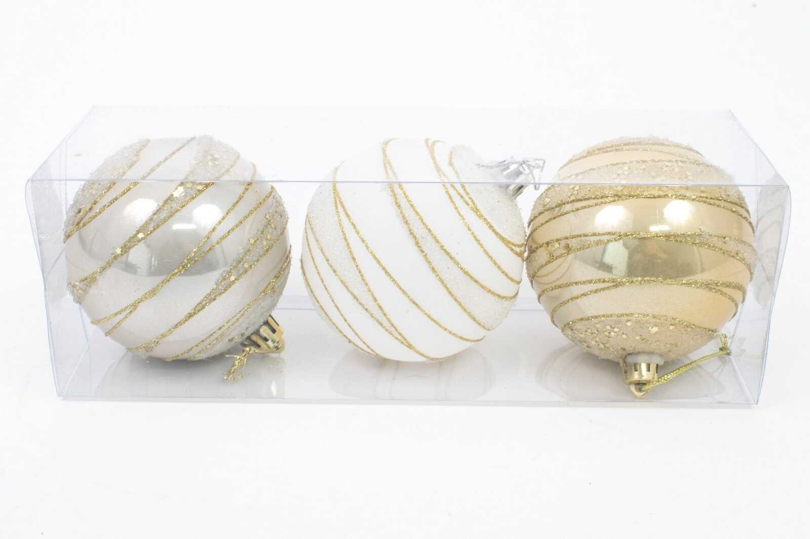 globulete-alb-si-auriu-sampanie-cu-dungi-aurii-3set