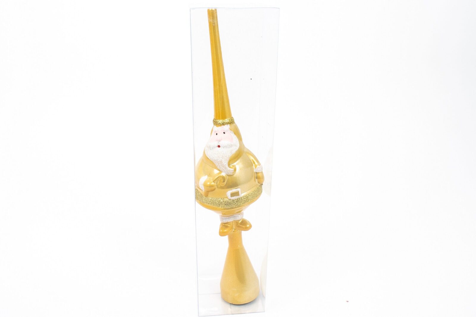 varf-de-brad-auriu-cu-mos-craciun-pe-el