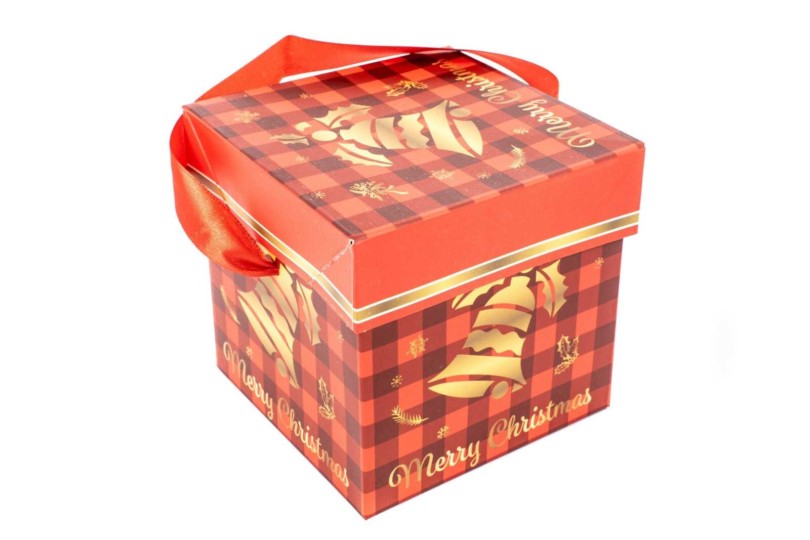 cutii-din-carton-craciun-pliate-carouri-cu-clopotel-22x22x22-cm12set