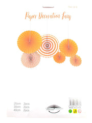 ornamente-din-hartie-rozeta-evantai-6set-portocaliu