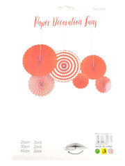 ornamente-din-hartie-rozeta-evantai-6set-rosu