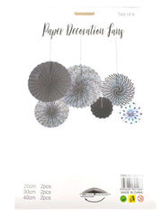 ornamente-din-hartie-rozeta-evantai-6set-negru