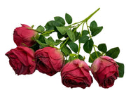 flori-artificiale-buchet-5-trandafiri-rosu