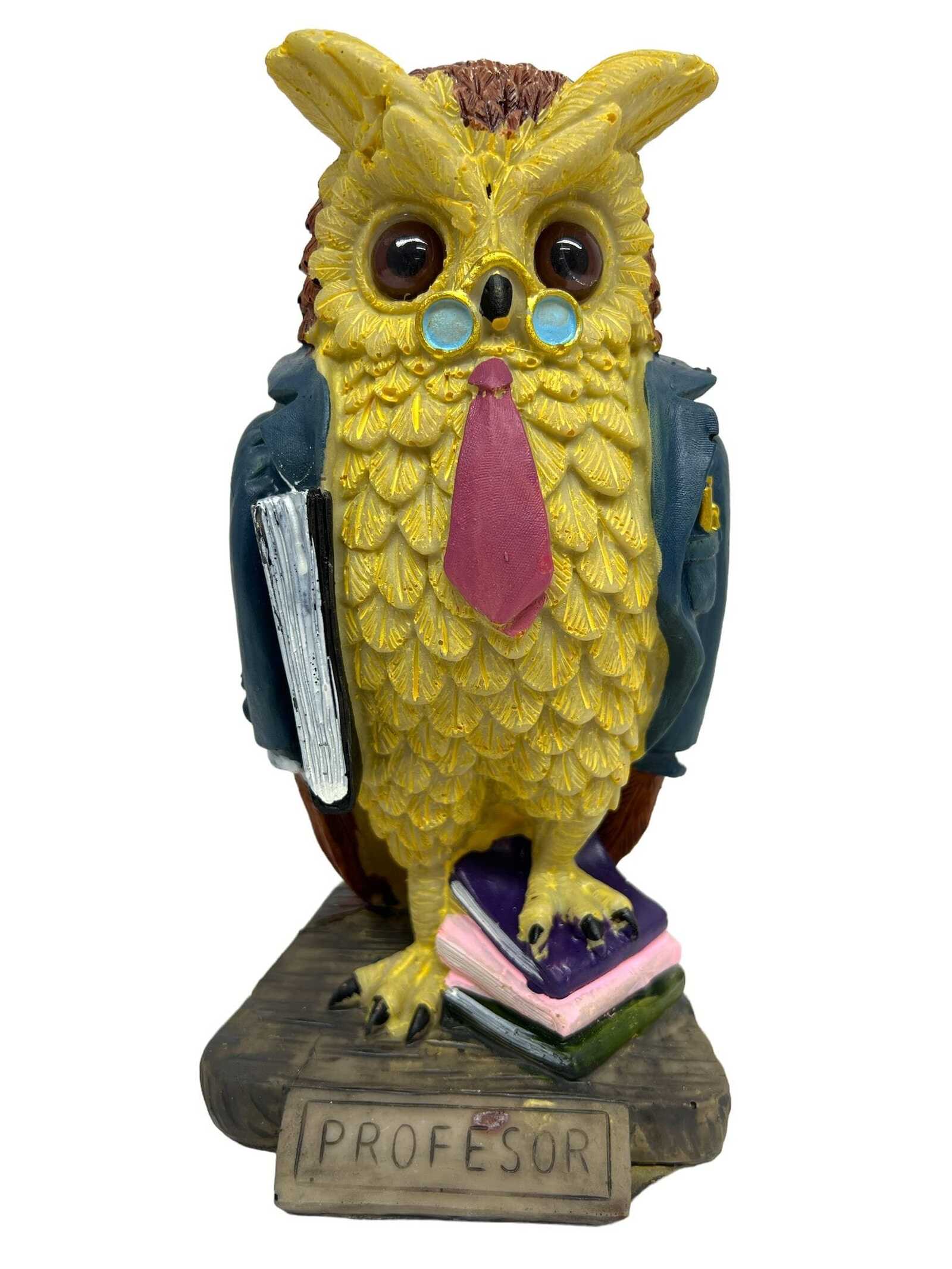 bibelou-din-rasina-bufnita-profesor