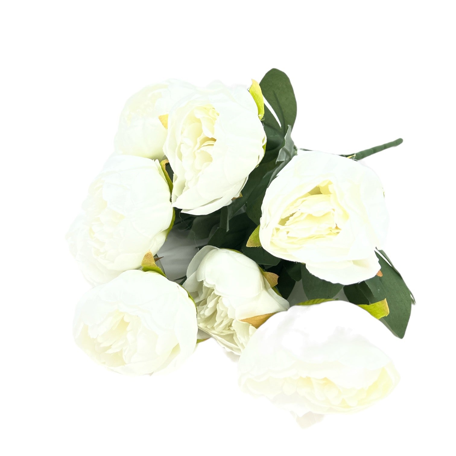 flori-artificiale-buchet-simplu-din-9-bujori-albi