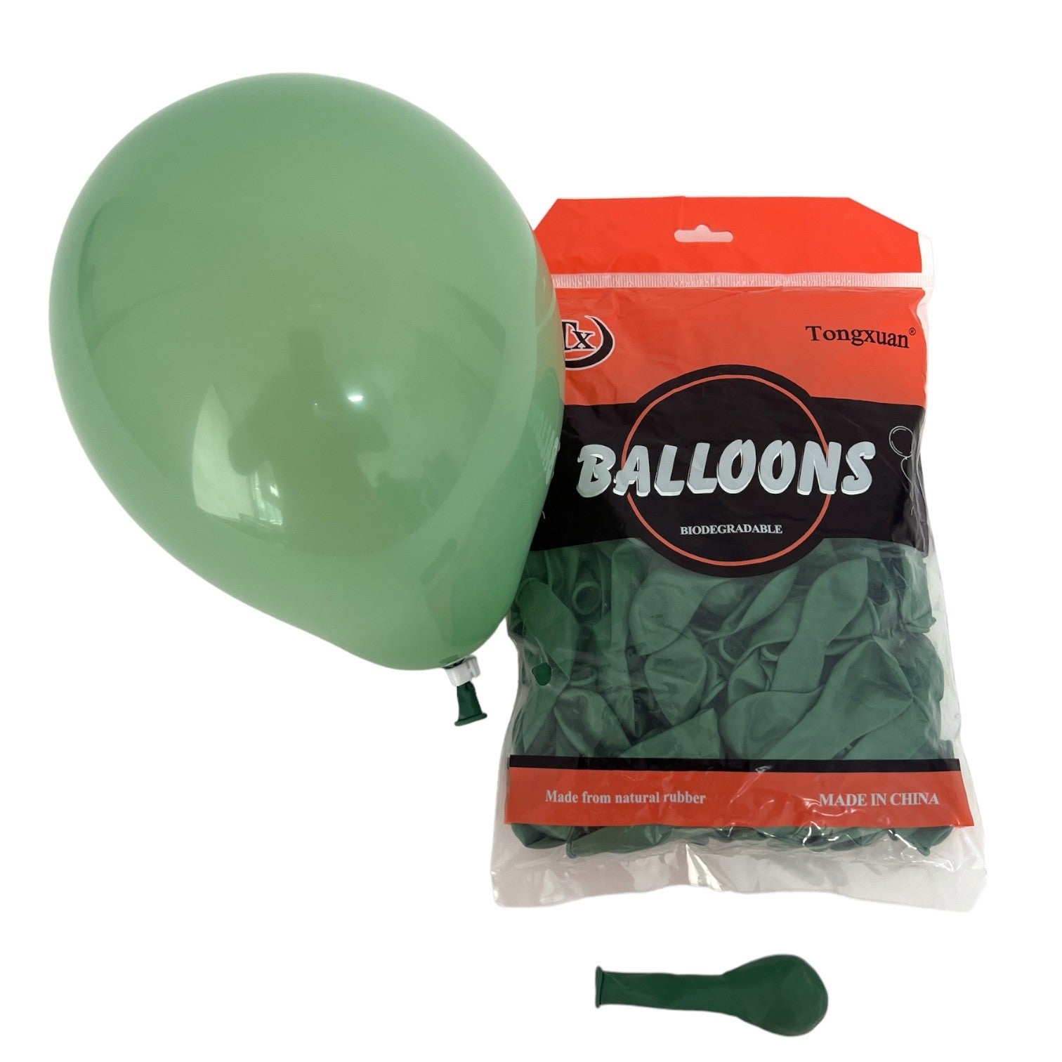 baloane-din-latex-culori-mate-100set-verde-inchis-5