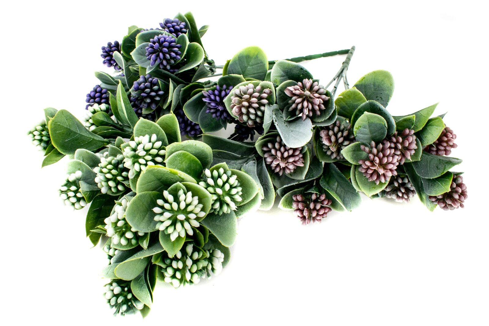 flori-artificiale-buchet-mure-verzi