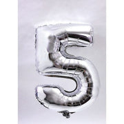 baloane-folie-cifre-argintii