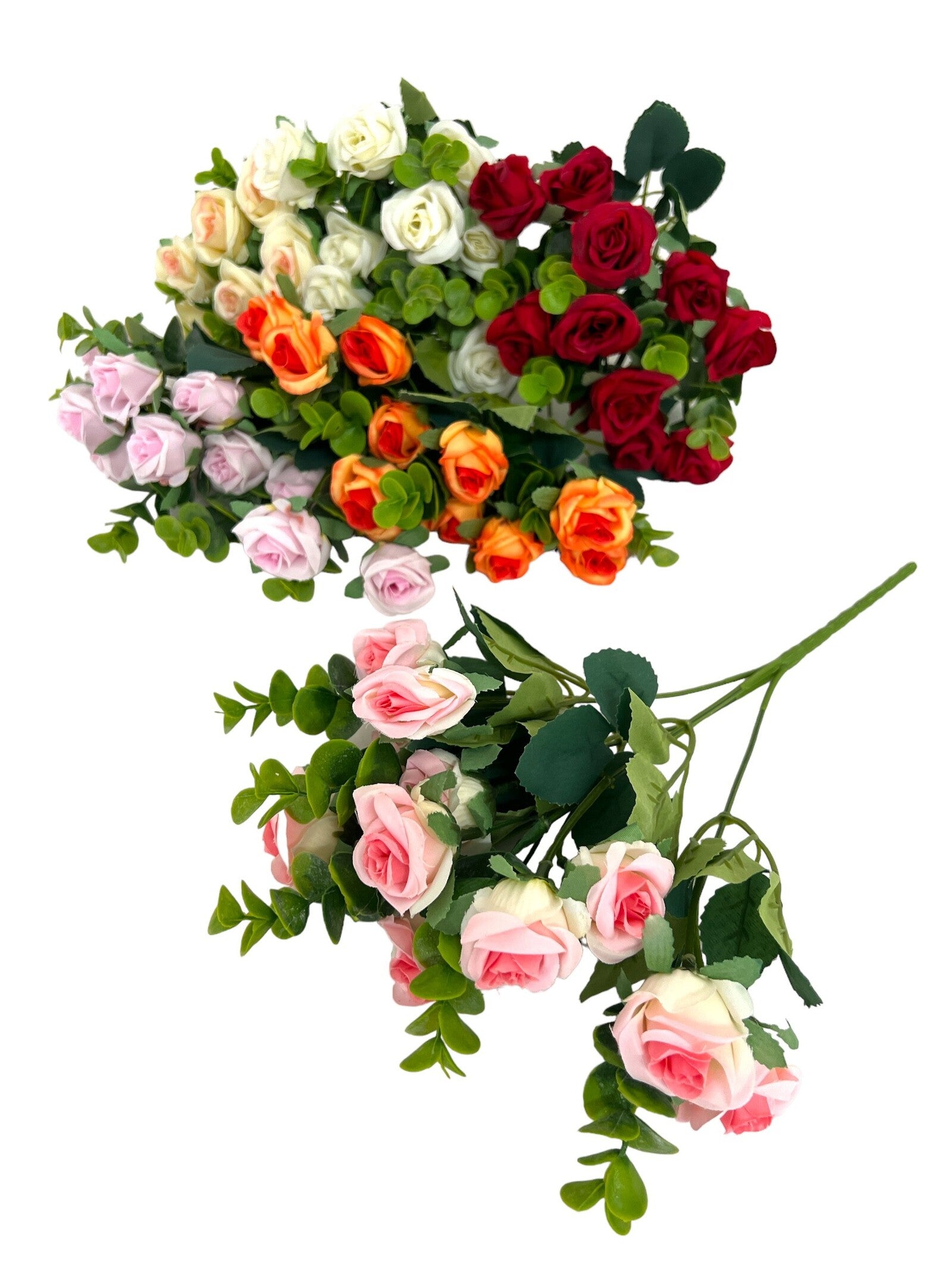 flori-artificiale-buchet-trandafirasi-cu-eucalipt