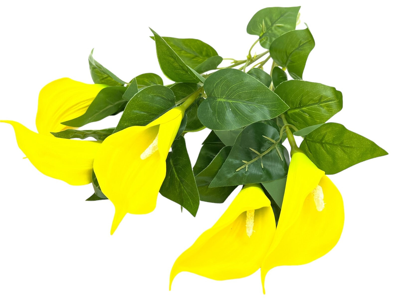 Flori Artificiale Buchet 5 Cale Galben