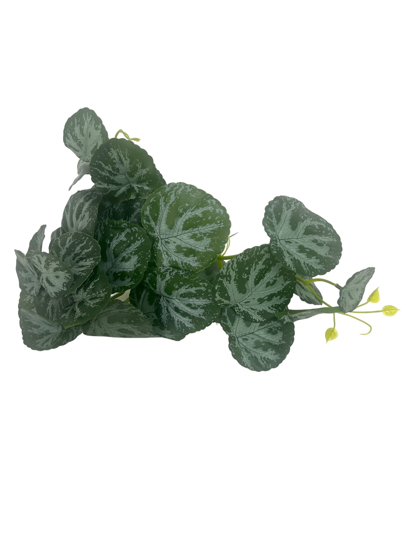 flori-artificiale-buchet-frunze-mari-verde-cu-gri-curgator