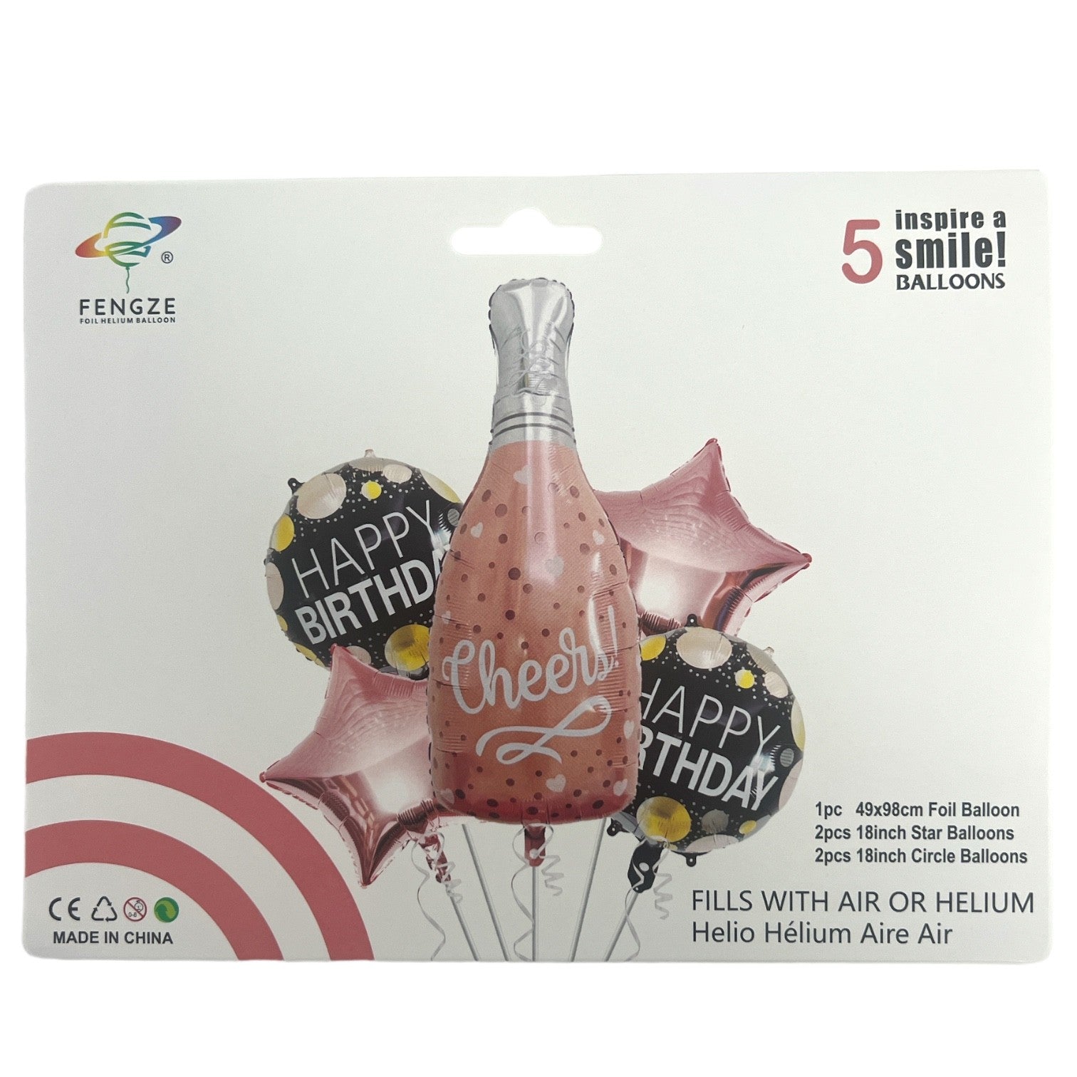 baloane-sticla-sampanie-roz-5set