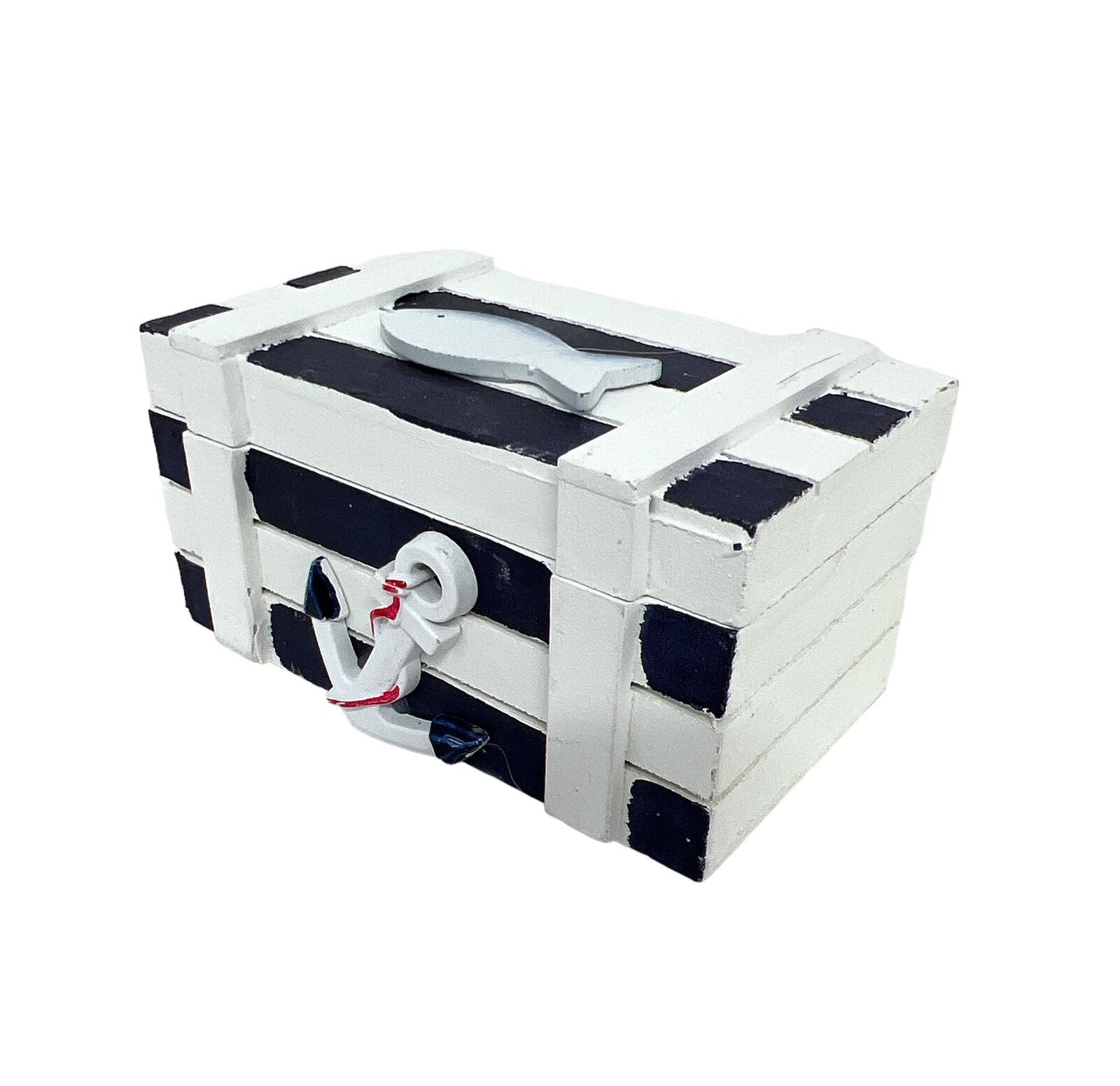 casete-din-lemn-alb-cu-dungi-bluemarin-cu-ancora-si-peste