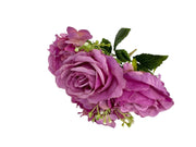 flori-artificiale-buchet-combinat-trandafiri-si-hortensie-lila-roz