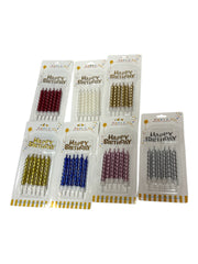 Lumanari Pentru Tort Spirala 6/Set
