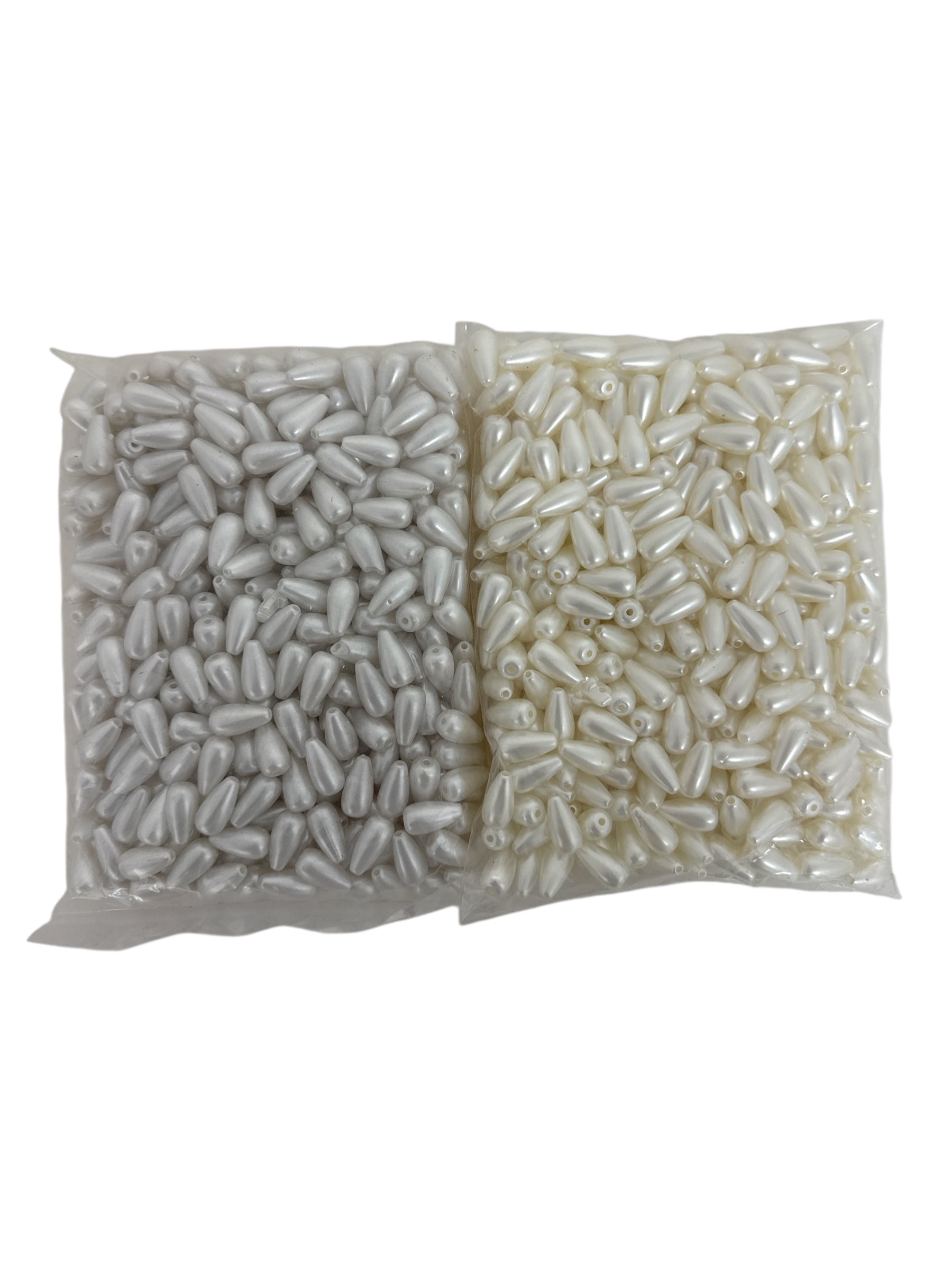 Margele Din Plastic Forma Lacrima 500G