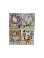 Pungi Pentru Cadou Cu Coronita Din Lavanda 12/Set