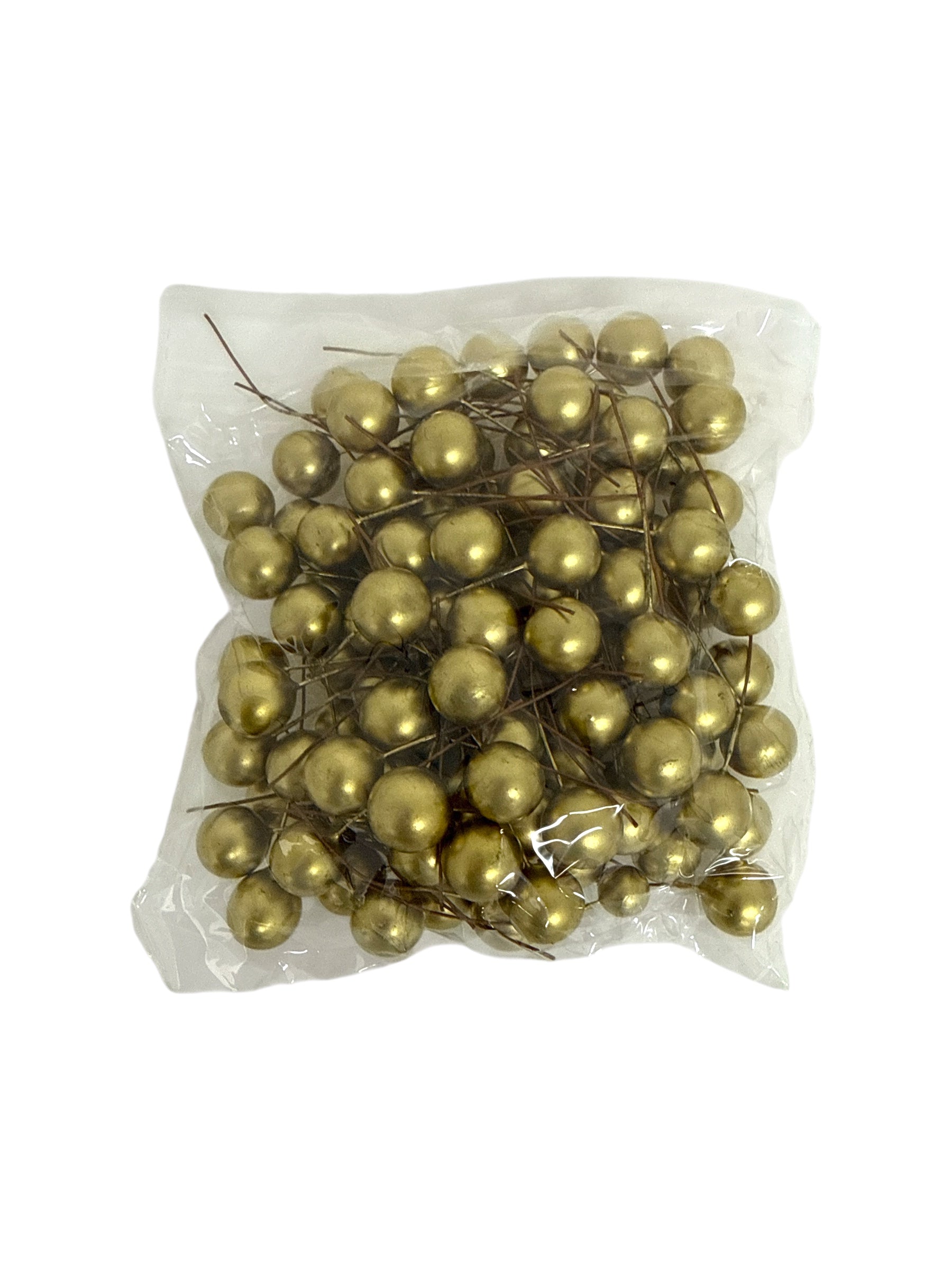 Ornament Plastic Bile Cu Sarmulita 100/Set/1.8 Cm