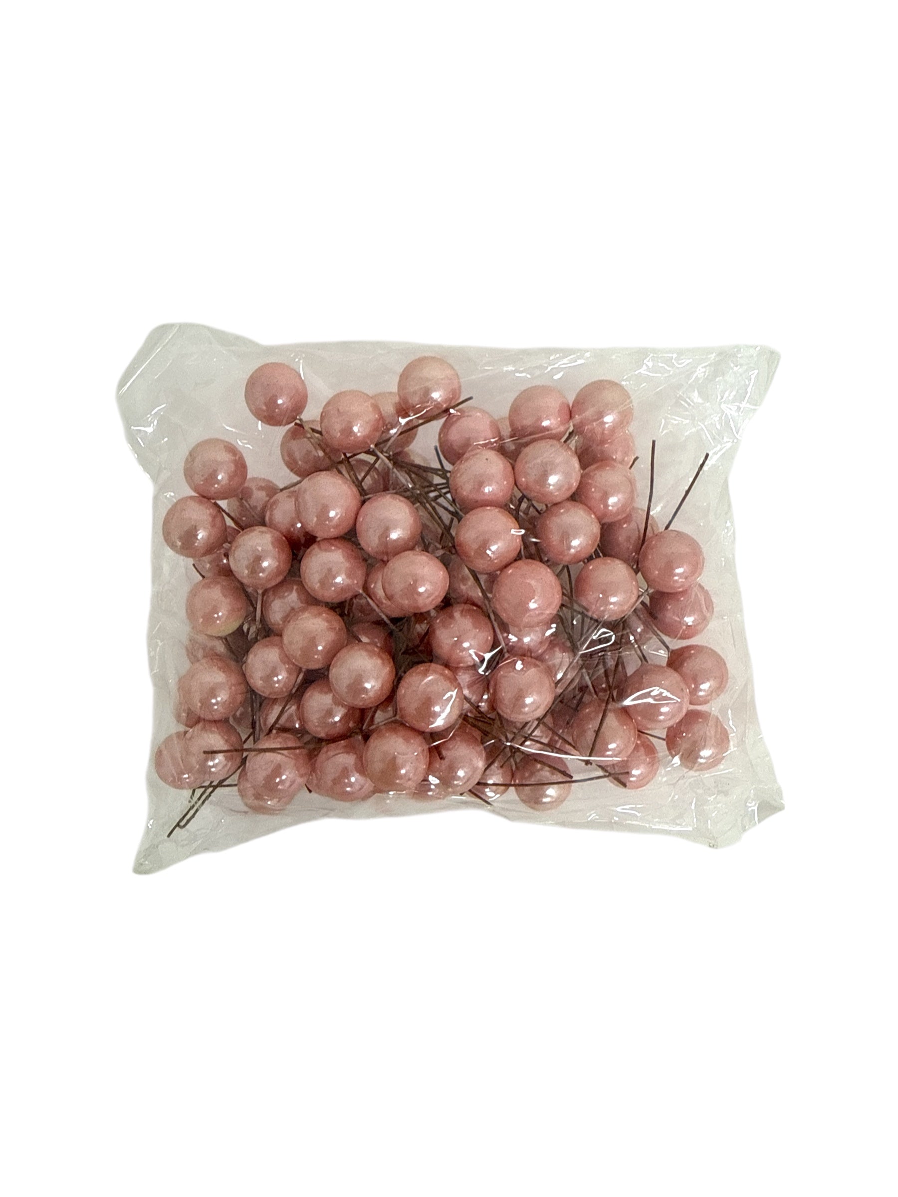 Ornament Plastic Bile Cu Sarmulita 100/Set/1.8 Cm