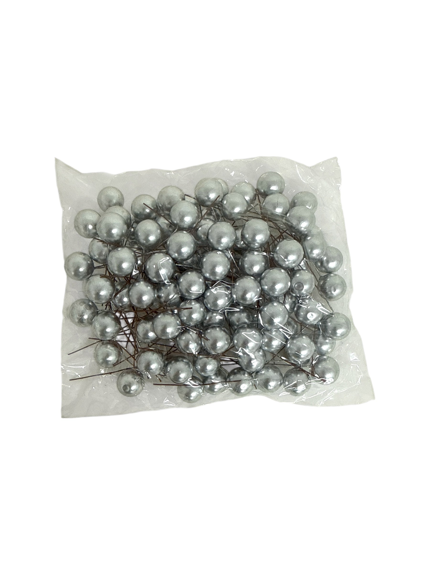 Ornament Plastic Bile Cu Sarmulita 100/Set/1.8 Cm