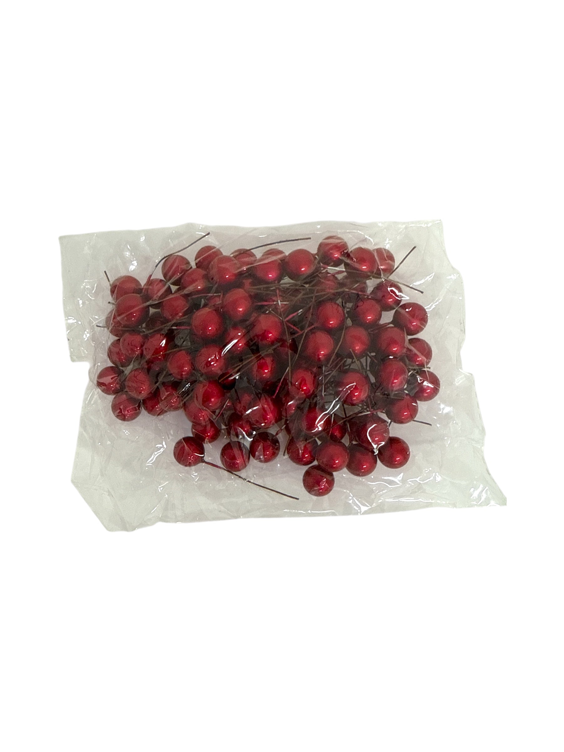 Ornament Plastic Bile Cu Sarmulita 100/Set/1.8 Cm