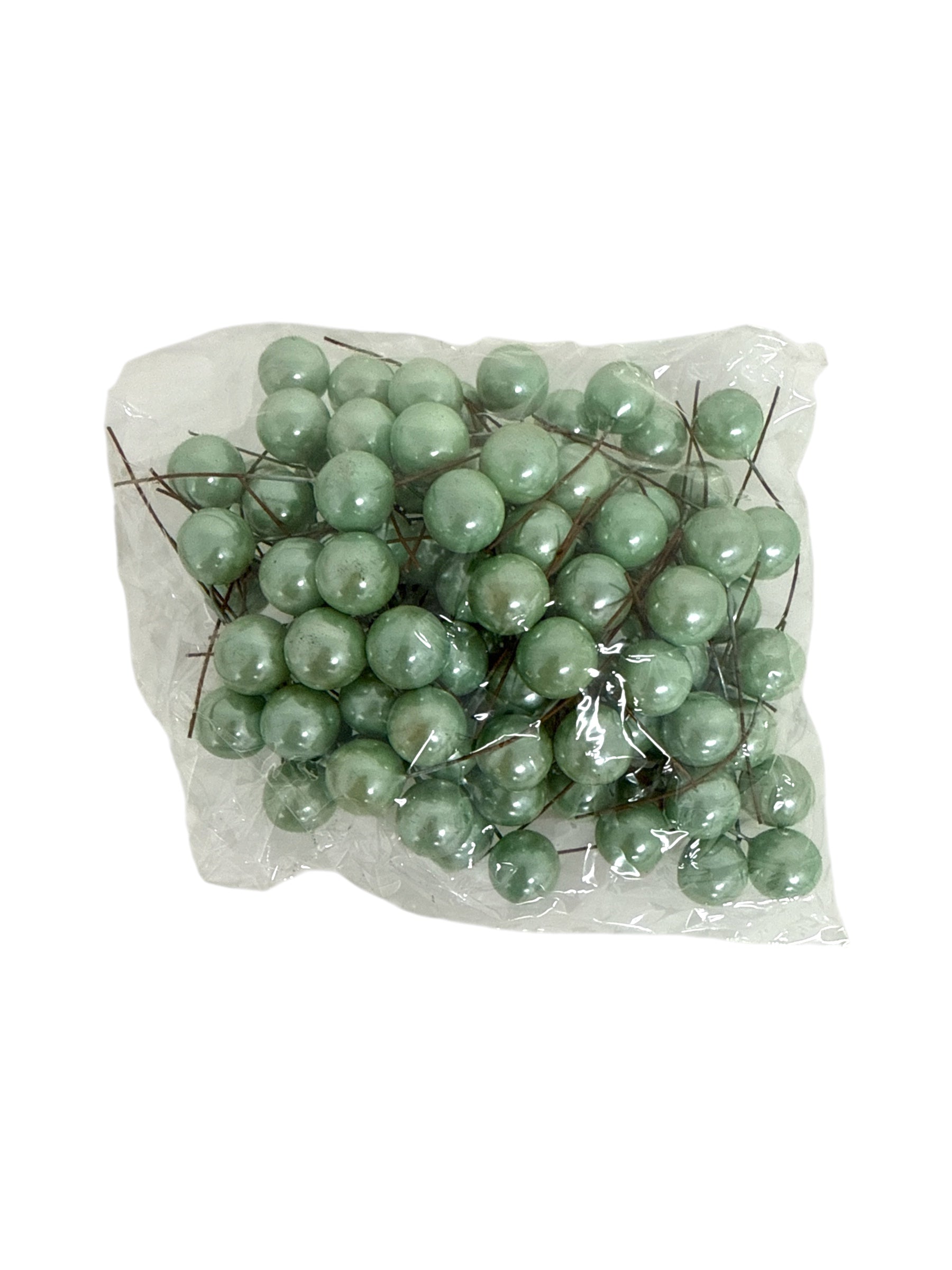 Ornament Plastic Bile Cu Sarmulita 100/Set/1.8 Cm