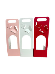 Cutii Din Carton Patrate Cu Fluturasi 12/Set