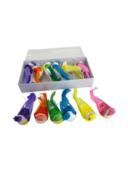 Pasari Decorative Din Pene Cu Clips 12/Set