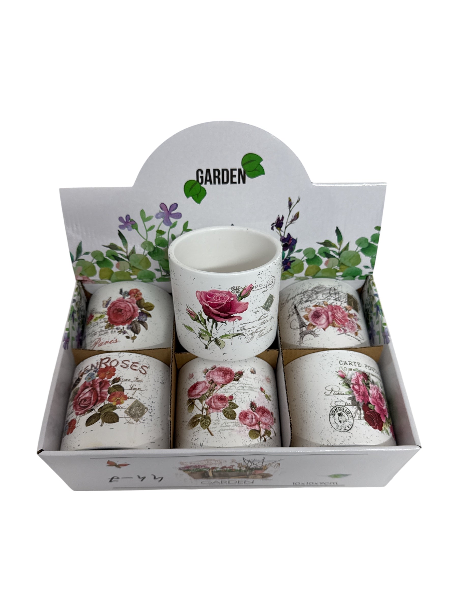 Ghiveci Din Ceramica 6/Set Model 006