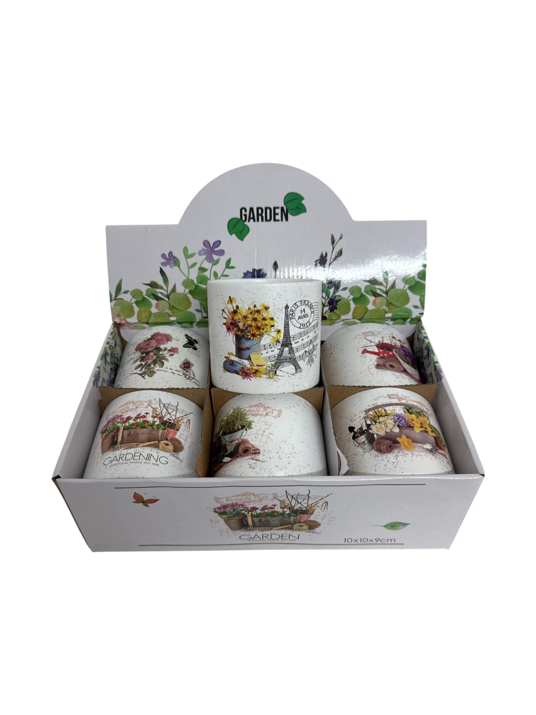 Ghiveci Din Ceramica 6/Set Model 005