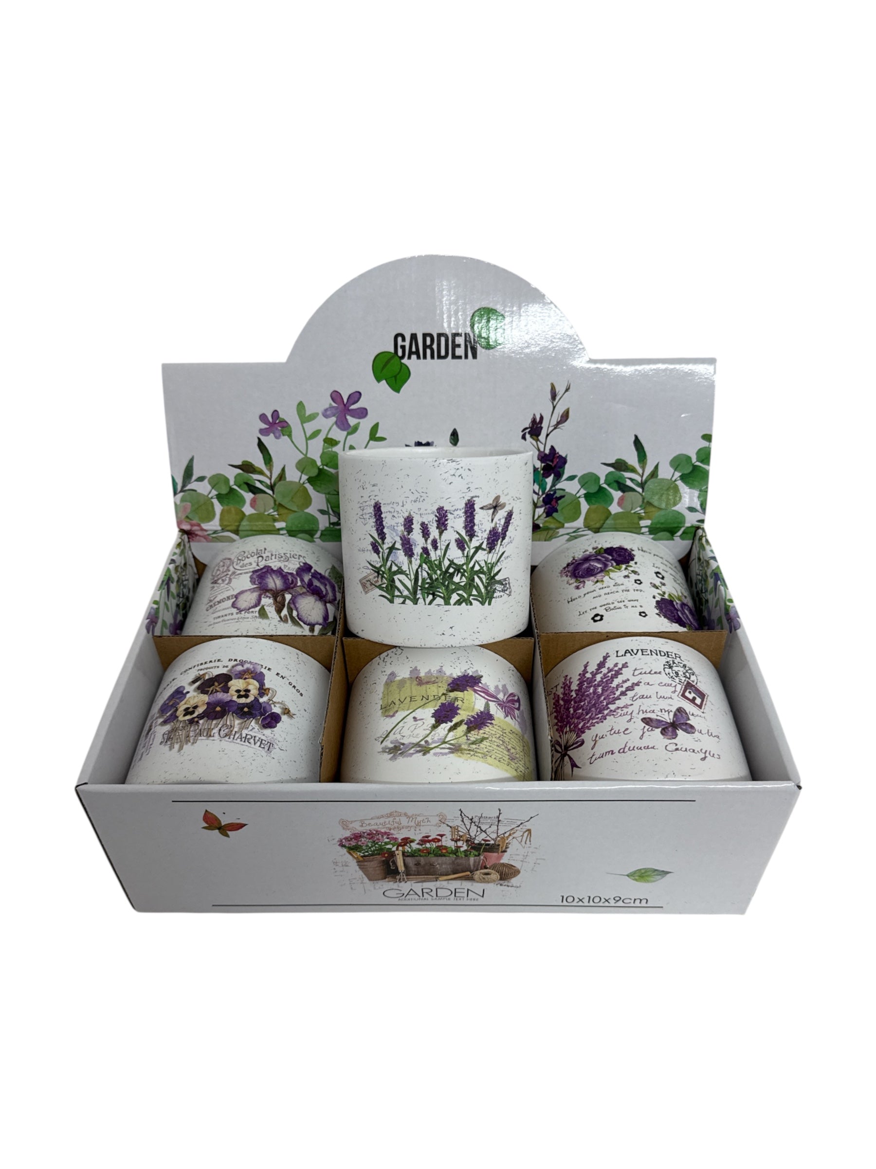 Ghiveci Din Ceramica 6/Set Model 003